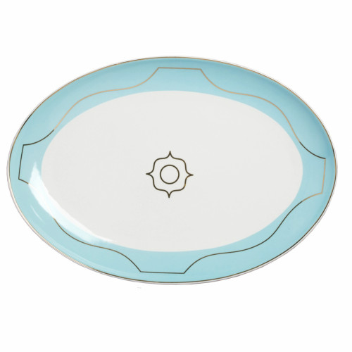 овальное блюдо turquoise veil большое в Саратове