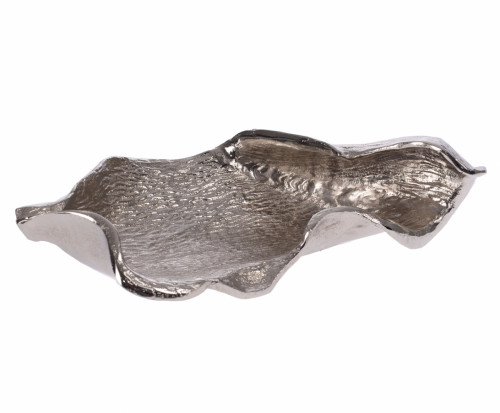 блюдо mila серебристого цвета в Саратове