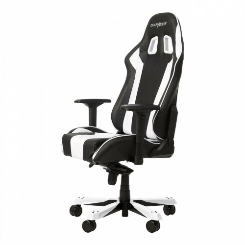 кресло геймерское dxracer king ks06 черно-белое в Саратове