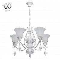 подвесная люстра mw-light версаче 639011505 белая в Саратове