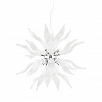 подвесной светильник ideal lux leaves sp8 bianco в Саратове