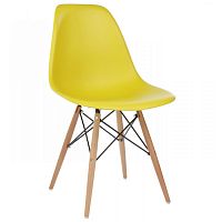 стул деревянный eames pc-015 yellow в Саратове