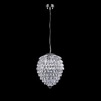 подвесной светильник crystal lux charme sp2+2 led chrome/transparent в Саратове