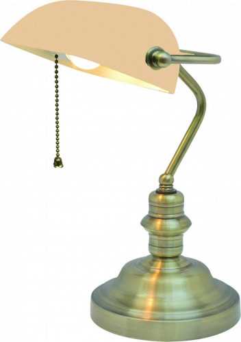 настольная лампа arte lamp banker a2493lt-1ab в Саратове