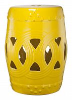 керамический столик-табурет fence stool yellow в Саратове