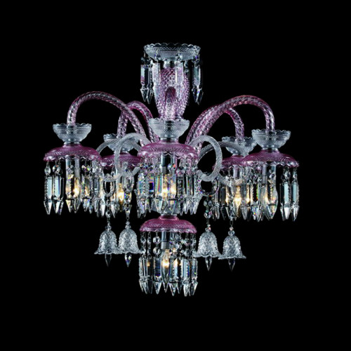 люстра md1102747-6a chr от illuminati фиолетовая в Саратове