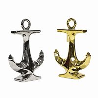 набор из 2 декоратинвых якорей silver and gold в Саратове
