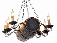 люстра бочонок коричневая в Саратове