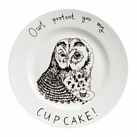 тарелка owl protect you my cup cake в Саратове