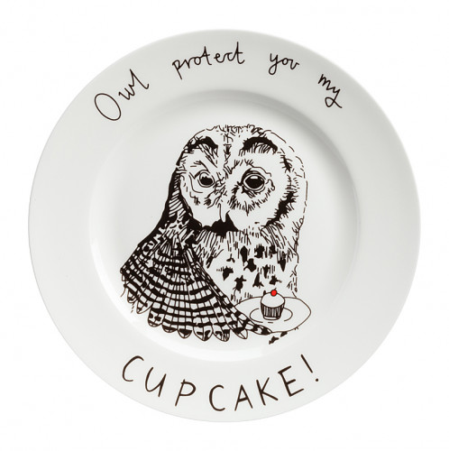 тарелка owl protect you my cup cake в Саратове