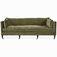 диван madeline sofa прямой зеленый в Саратове