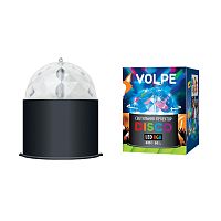 светодиодный светильник-проектор (09840) volpe disco uli-q302 03w/rgb black в Саратове