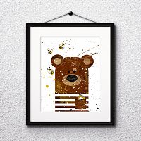 постер bear а4 в Саратове