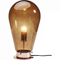 лампа настольная bulb коричневая в Саратове