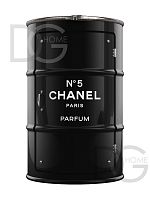 декоративная бочка-шкаф chanel №5 black xl в Саратове