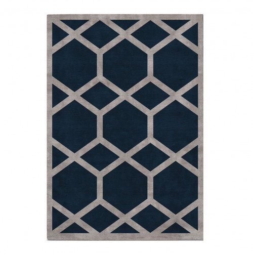 ковер ahston blue 200x290 синий в Саратове
