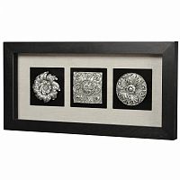 панно "вертикальный декор 1 (черная рама)" в Саратове