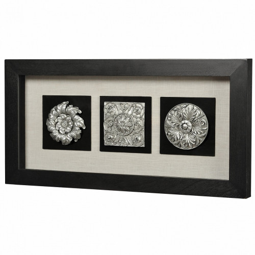 панно "вертикальный декор 1 (черная рама)" в Саратове