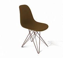 стул dsr коричневый s50 (eames style) в Саратове