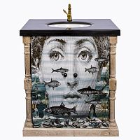тумба с раковиной аквариум нуар fornasetti в Саратове