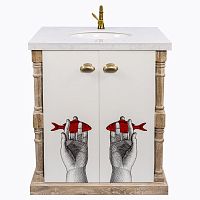 тумба с раковиной океан снег fornasetti в Саратове