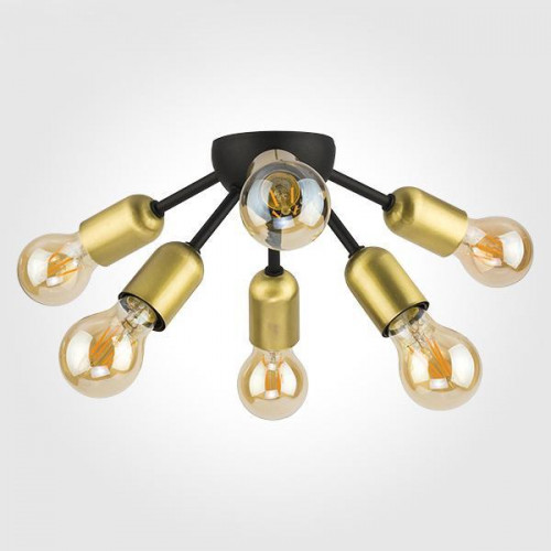 потолочная люстра tk lighting 1467 estrella black в Саратове