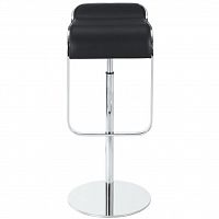 барный стул lem style piston stool черная кожа в Саратове