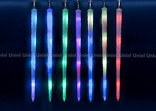 занавес светодиодный уличный «сосульки» 300см (11126) uld-e3005-210/dtk rgb ip44 frosted icicle в Саратове
