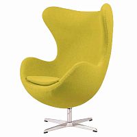 кресло egg chair оливковое в Саратове