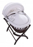 колыбель-переноска premium moses basket темная, белое белье в Саратове