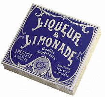 салфетки ликер и лимонад шт.(бумага,хсм) comptoir de famille в Саратове