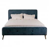 кровать двуспальная 160х200 бирюзовая button tufted в Саратове