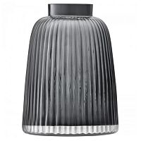 ваза pleat 26 см серая в Саратове