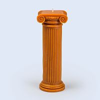 свеча высокая оранжевая hestia column в Саратове