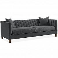 диван penelope sofa прямой серый в Саратове