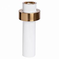 ваза белая с золотым декором в Саратове