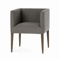 кресло penelope dining chair серое в Саратове