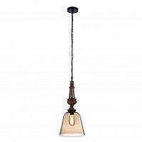 подвесной светильник crystal lux deco sp1 a amber в Саратове