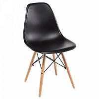 стул деревянный eames pc-015 black в Саратове