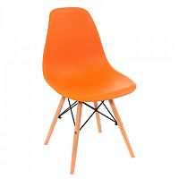 стул деревянный eames pc-015 оранжевый в Саратове