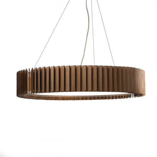 люстра ротор шпон дуба d66 бежевая в Саратове