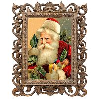 репродукция старинной рождественской гравюры with presents в Саратове