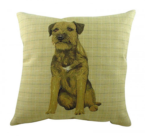 подушка с фото бордер терьера border terrier в Саратове
