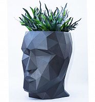 кашпо adan матовое синее 100см от vondom в Саратове