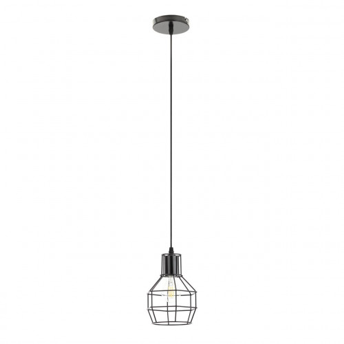 подвесной светильник эра loft pl11 bk в Саратове