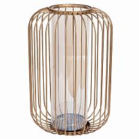 ваза-подсвечник декоративная 21*35см цвет золото в Саратове