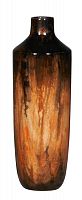 ваза деревянная объемная с узким горлышком 37 см colors в Саратове