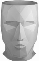 кашпо adan матовое стальное 42см от vondom в Саратове