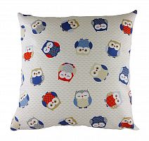 подушка с принтом owl print blue в Саратове