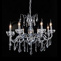люстра md103906-8a от illuminati серебряный в Саратове